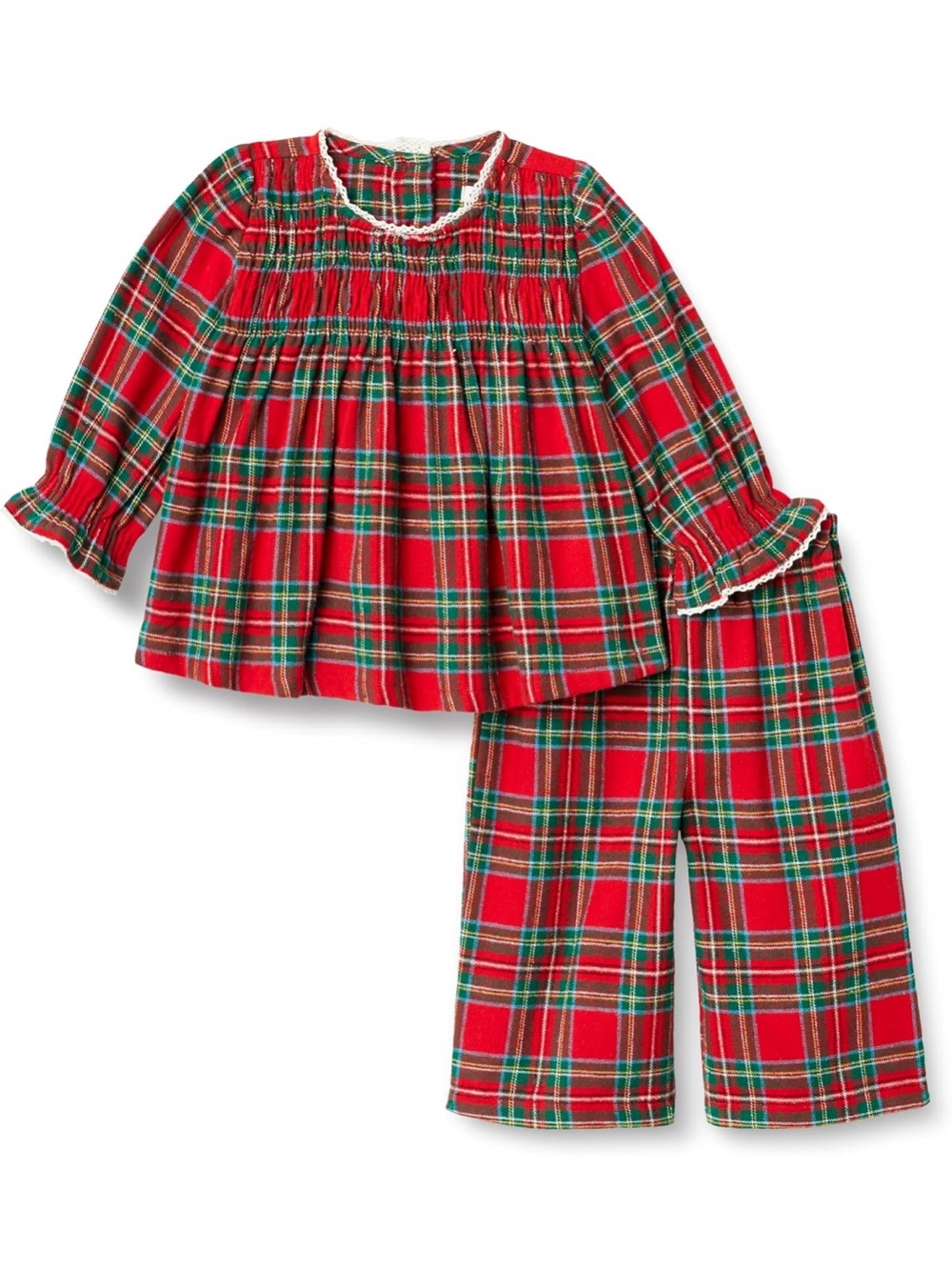 24M🎄 Sofia Grainge x Amazon Essentials Long Sleeve Flannel Pajamas Festive Plaid